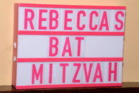 Rebecca Bennett Bat Mitzvah Photos 1-25-2020